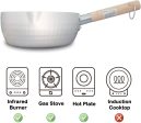 Justcook 20cm Japanese-style Stainless Steel Xueping Pot White Handle | Stainless Steel Xueping Pot (20cm) Online