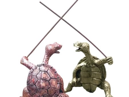 Funny Fighting Turtle Incense Stick Burner | 2 Colours Discount