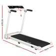 Everfit Treadmill Electric Home Gym Fitness Exercise Knob Foldable 450mm White Supply