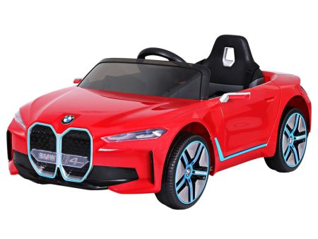 Kids Ride On Car BMW Licensed I4 Sports Remote Control Electric Toys 12V Red Online now