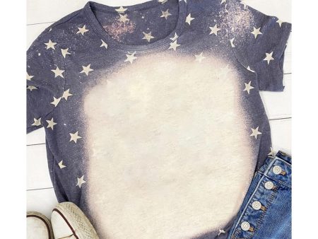 Azura Exchange Bleached Star Tee - S Supply