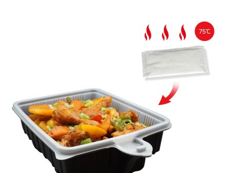 Sirak Food 20-Pack Dalat Heating Lunch Box Container 33cm Rectangle + Heating Bag Sale