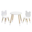 Keezi 3 Piece Kids Table and Chairs Set Activity Playing Study Children Desk Fashion