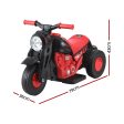 Rigo Kids Ride On Car Motorcycle Motorbike with Bubble Maker Electric Toy 6V Red Online now