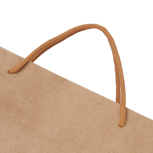 100pcs Bulk Kraft Paper Bags Pack Brown Shopping Retail Gift Bags Reusable Brown Hot on Sale