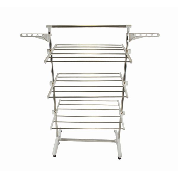 GOMINIMO Laundry Drying Rack 3 Tier (White) GO-LDR-100-JL Online Hot Sale