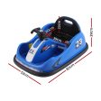 Rigo Kids Ride On Car Bumper Kart 6V Electric Toys Cars Remote Control Blue For Sale