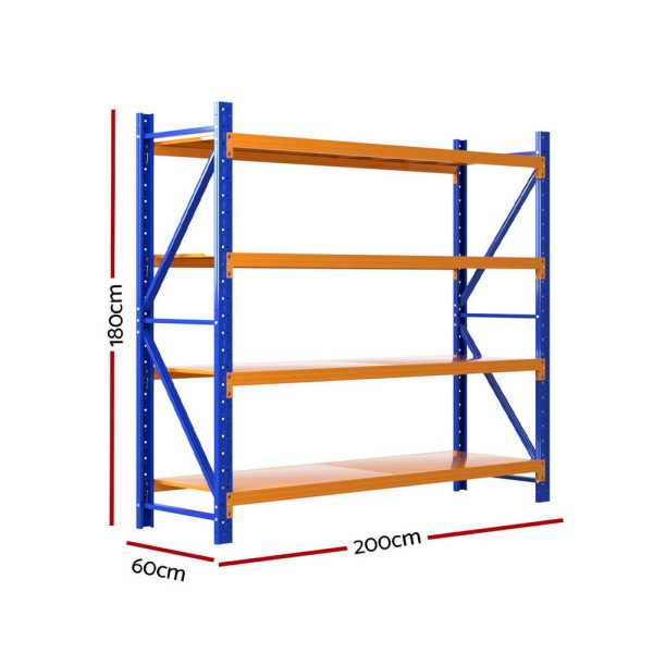 Giantz 2Mx1.8M Warehouse Shelving Garage Rack Sale