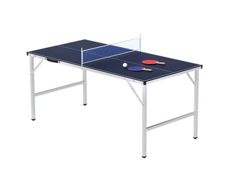 Everfit Table Tennis Ping Pong Table Portable Foldable Family Game Home Indoor on Sale