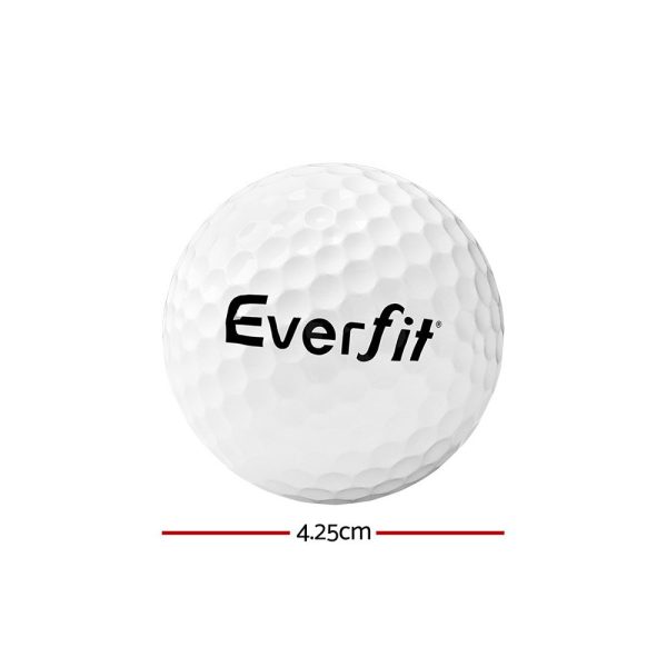 Everfit 12Pcs Golf Ball Set Reusable Distance Golf Balls Practice Training Online Hot Sale