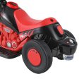 Rigo Kids Ride On Car Motorcycle Motorbike with Bubble Maker Electric Toy 6V Red Online now