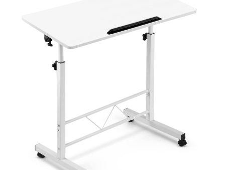 Artiss Laptop Desk Table Adjustable 80CM White Online Hot Sale