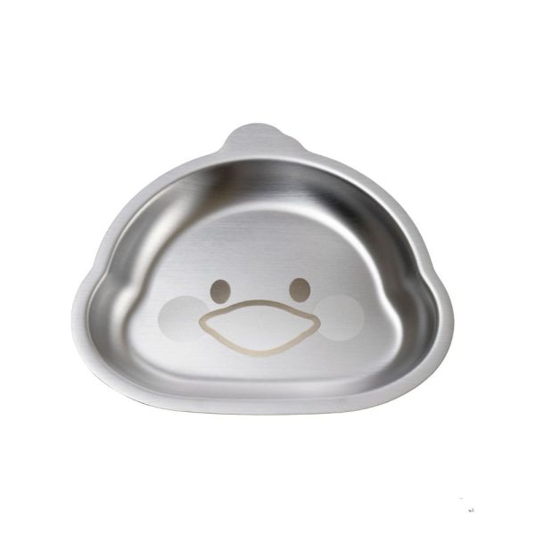 Kylin 304 Stainless Steel Duck Dinner Plate 15.8*17.7cm | Unique Duck-Shaped Plate Supply