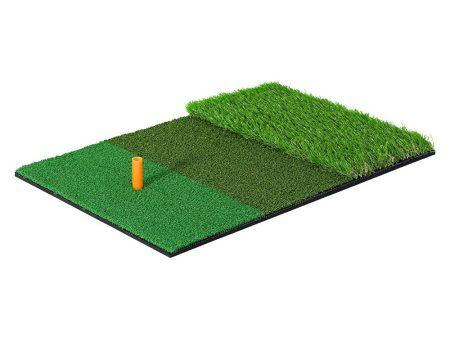 Everfit Golf Hitting Mat Portable Driving Range Practice Training Aid 3 in 1 on Sale