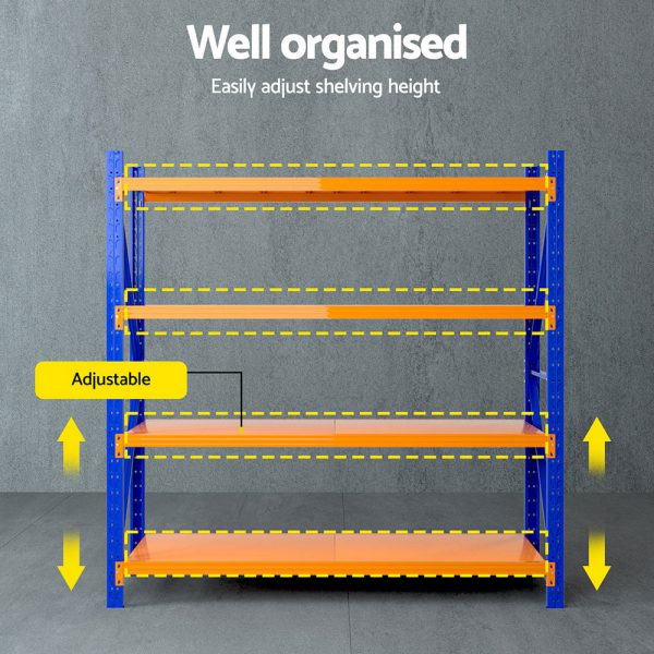 Giantz 2Mx1.8M Warehouse Shelving Garage Rack Sale