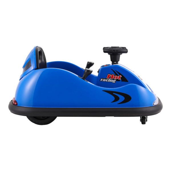 Rigo Kids Ride On Car Bumper Kart 6V Electric Toys Cars Remote Control Blue For Sale