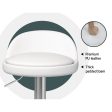 Artiss 4x Bar Stools PU Leather Gas Lift White Cheap