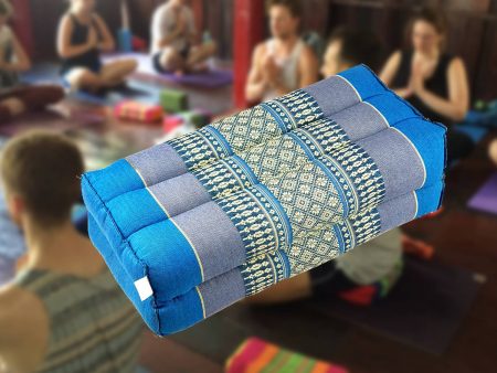 Yoga Block Meditation Cushion Blue For Cheap