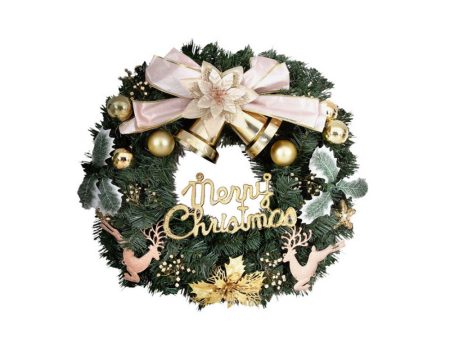 Jingle Jollys Christmas Wreath 60CM Garland Flowers Baubles Party Decorations For Sale