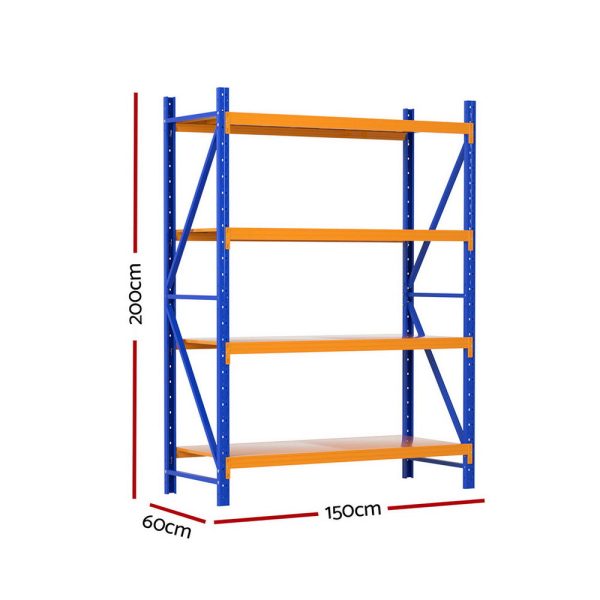 Giantz 2Mx1.5M Warehouse Shelving Garage Rack Fashion