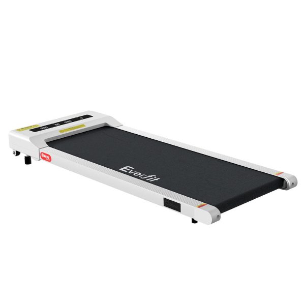 Everfit Treadmill Electric Walking Pad Under Desk Home Gym Fitness 360mm White For Sale