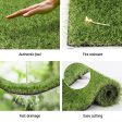 Primeturf Artificial Grass 35mm 2mx5m Synthetic Fake Lawn Turf Plastic Plant 4-coloured Sale