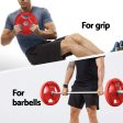 Everfit Barbells Set 36kg 120cm Dumbbell Barbell Plate Weight Lifting Home Gym Red Lifting Hot on Sale