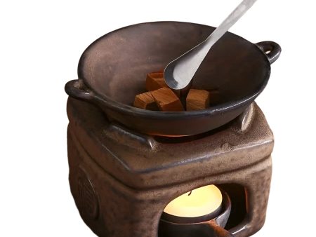 Fireproof Japanese Styled Tealight Incense Burner Hot on Sale