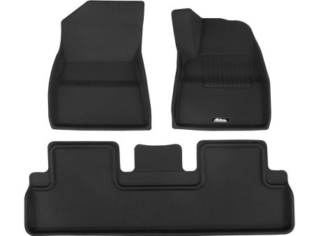 Weisshorn Car Rubber Floor Mats for Tesla Model 3 2021-2022 | Front and Rear Supply