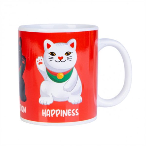 Lucky Kitty Coffee Mug | Whimsical Cat-Inspired Coffee Mug For Discount