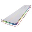 Everfit 6M Air Track Mat Inflatable Gymnastics Tumbling Mat Colourful Online Sale