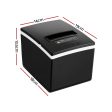 Thermal Receipt Printer POS Printer Auto Cutter Label Maker High Speed Online now