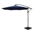 Instahut 3m Umbrella w Base Outdoor Cantilever Beach Garden Patio Parasol Navy Online