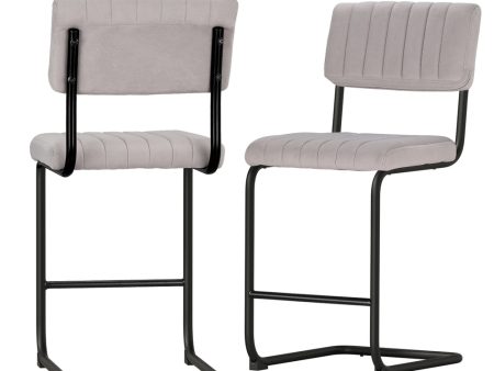 Artiss 2x Bar Stools Velvet Chairs Online