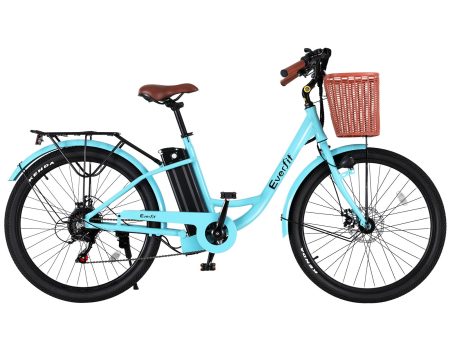 Everfit Electric Bike | 26  | City Bicycle | eBike | Commuter | Battery | BL Cheap