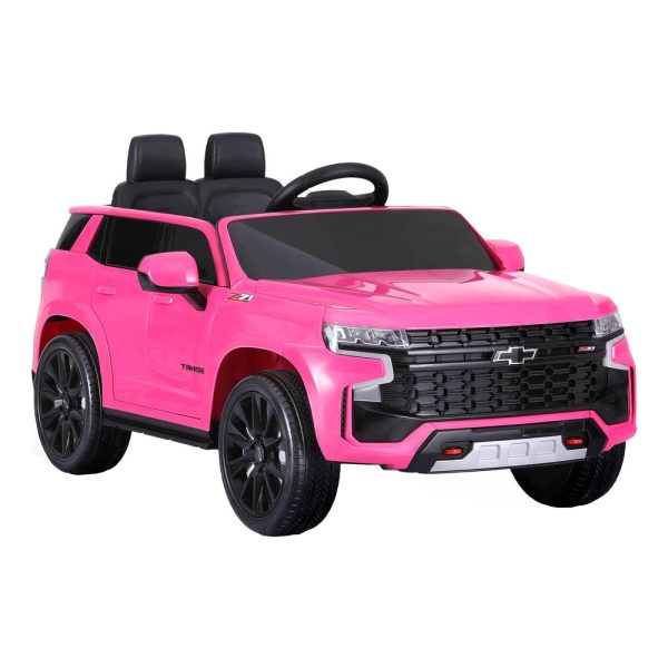 Kids Ride On Car | Licensed Chevrolet Tahoe | Electric Toys | Horn Remote | 12V | Pink Sale