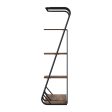 Artiss Clothes Rack Coat Stand 172cm 4-Tier Walnut Hot on Sale