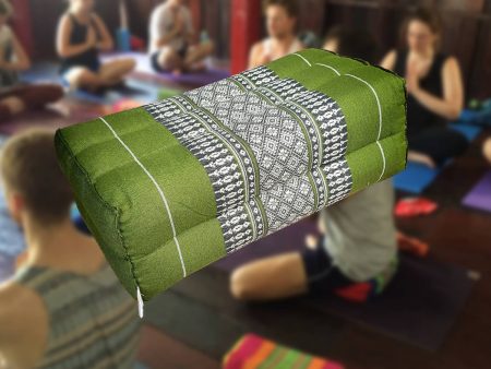 Yoga Block Meditation Cushion Green on Sale