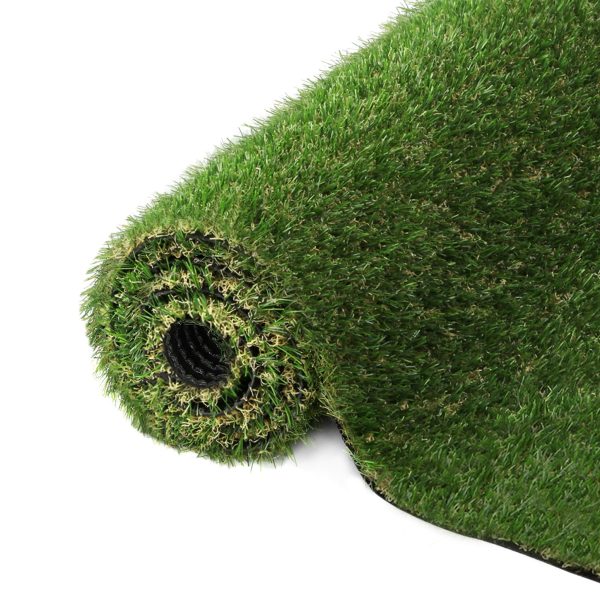 Primeturf Artificial Grass | 30mm | 2mx5m | 40SQM | Synthetic Fake Lawn Turf | Plastic Plant | 4-coloured Online now