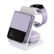 CHOETECH T608-F 15W 4-in-1 Wireless Charger Stand for iWatch and Samsung Watch on Sale