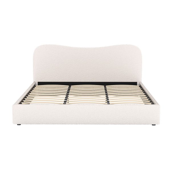 Artiss Bed Frame King Size Boucle DARA Hot on Sale