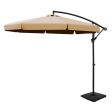 Instahut 3m Outdoor Umbrella w Base Cantilever Garden Beach Patio Beige Online now