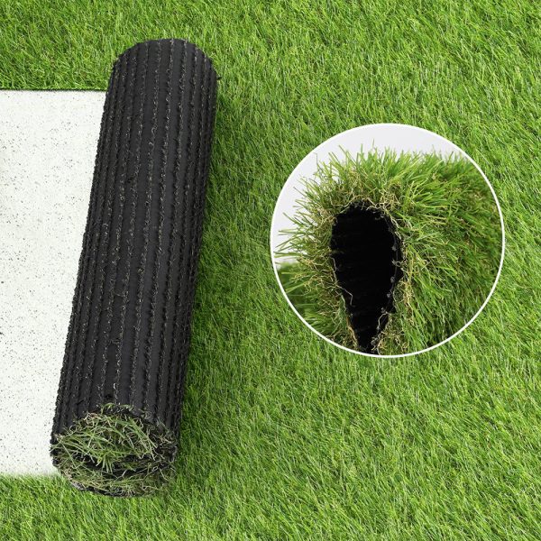 Primeturf Artificial Grass 35mm 2mx5m Synthetic Fake Lawn Turf Plastic Plant 4-coloured Sale