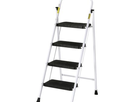 Giantz 4 Step Ladder Multi-Purpose Folding Steel Light Weight Platform Online