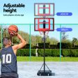 Everfit 2.6M Basketball Hoop Stand System Portable Kid Discount