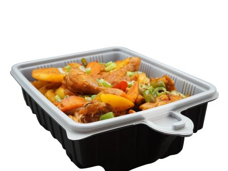 Sirak Food 20-Pack Dalat Heating Lunch Box Container 33cm Rectangle | Convenient Lunch Containers For Cheap