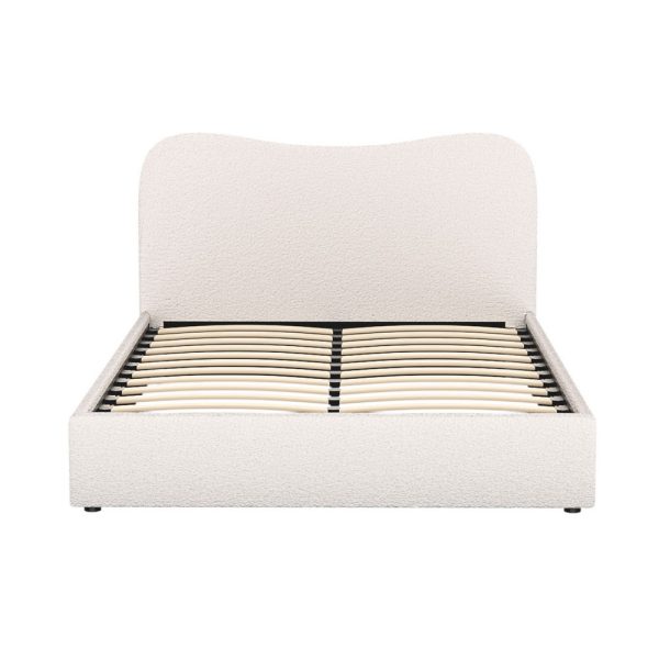 Artiss Bed Frame Double Size Boucle DARA For Discount