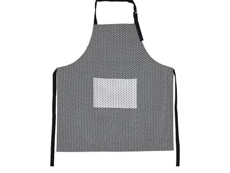 Marigold Black Cotton Apron | IDC Homewares Cheap