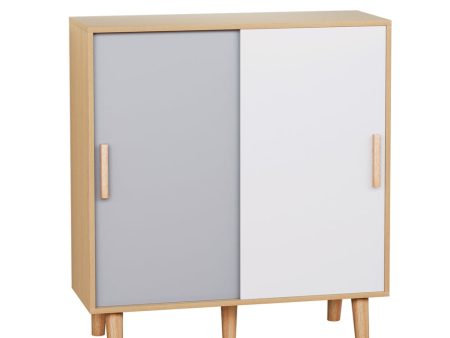 Artiss Shoe Cabinet 30 Pairs Sliding Doors For Sale