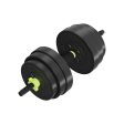 Everfit 25kg Adjustable Dumbbells Set Kettle Bell Weight Plates Barbells Gym Hot on Sale